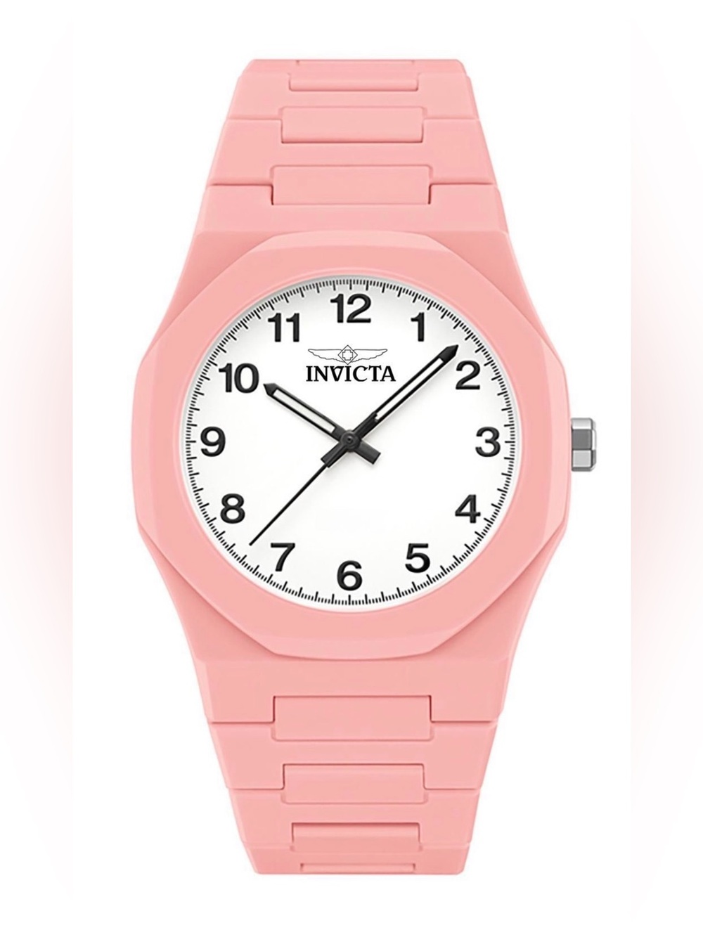 70389 - Invicta Celestial Lady 40mm Pink Tone Case White Metal Dial Pink Band